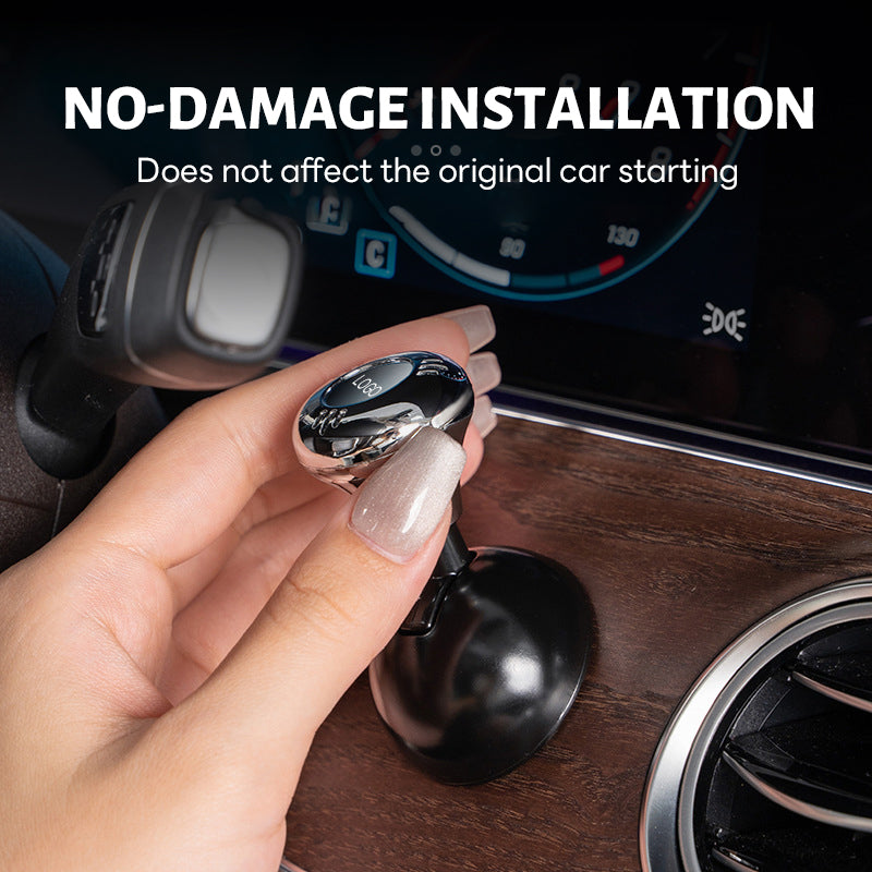 Joystick a sfera con avvio a un pulsante in metallo