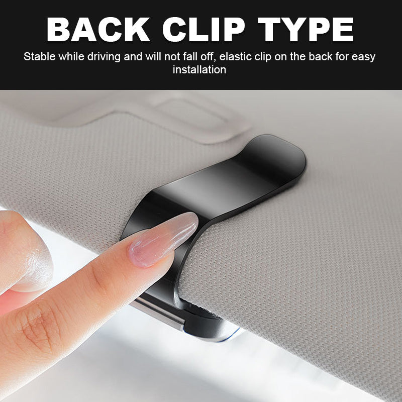 Clip multifunzionale per occhiali da auto
