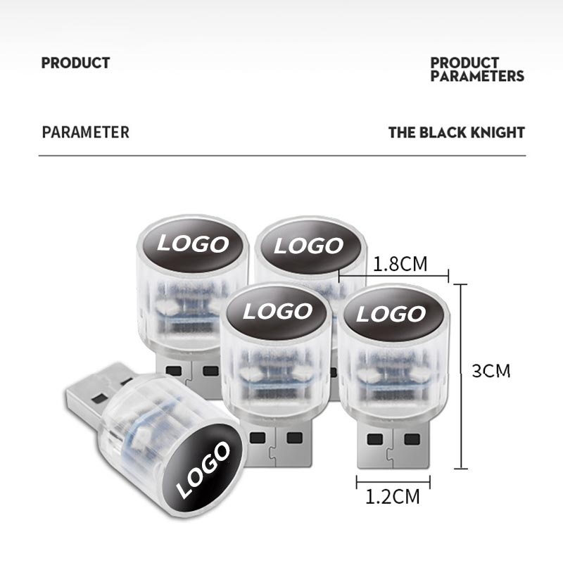 Mini luce decorativa a LED USB per interni auto