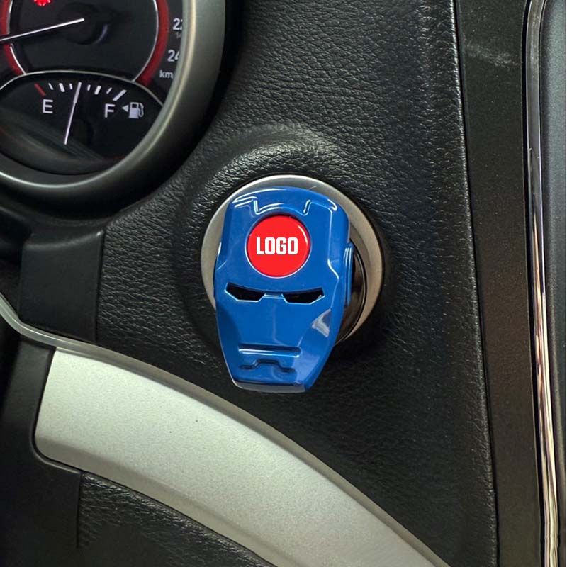 Premium-Metall-Startknopfabdeckung | Hero Edition