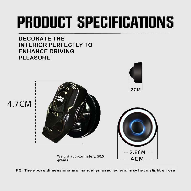 Premium-Metall-Startknopfabdeckung | Hero Edition